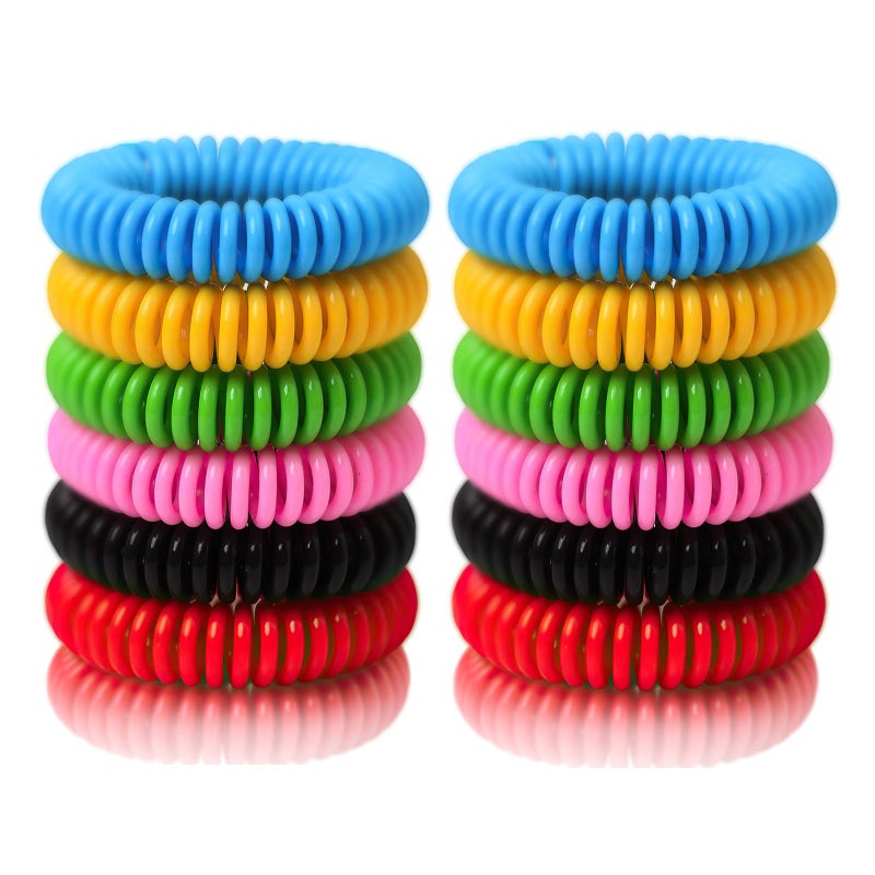 BuggyBands 24 Pack Mosquito Repellent Bracelets, Individually Wrapped Repellent Wristbands, DEET Free, Natural and Waterproof Band - Image 1