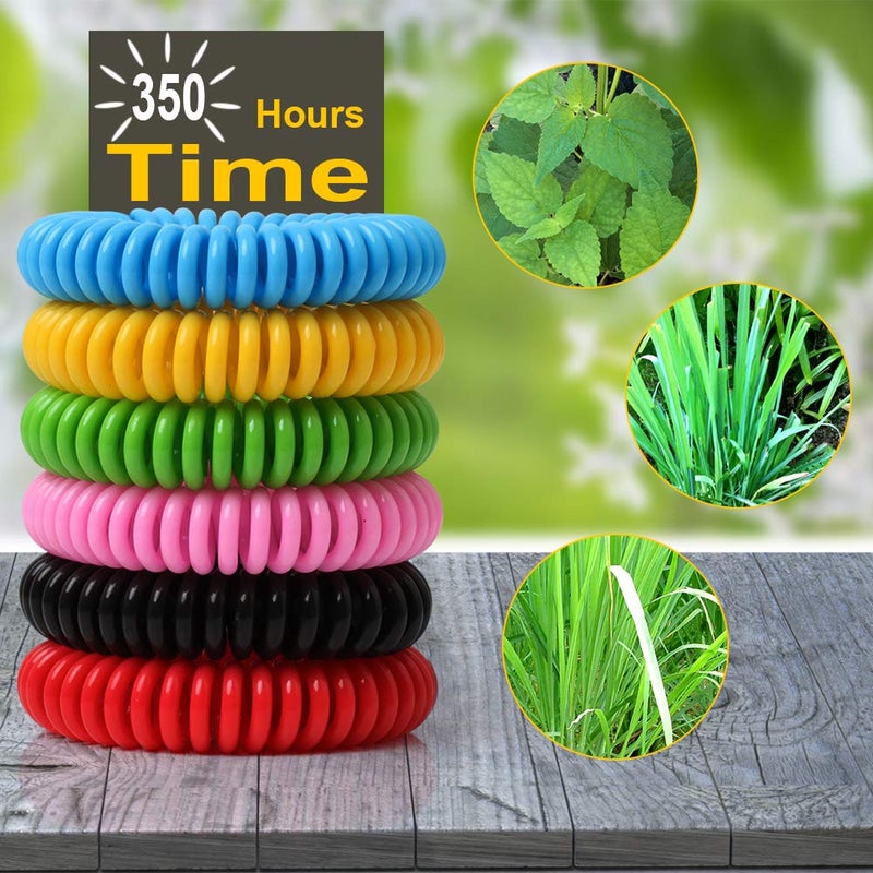 BuggyBands 24 Pack Mosquito Repellent Bracelets, Individually Wrapped Repellent Wristbands, DEET Free, Natural and Waterproof Band - Image 2