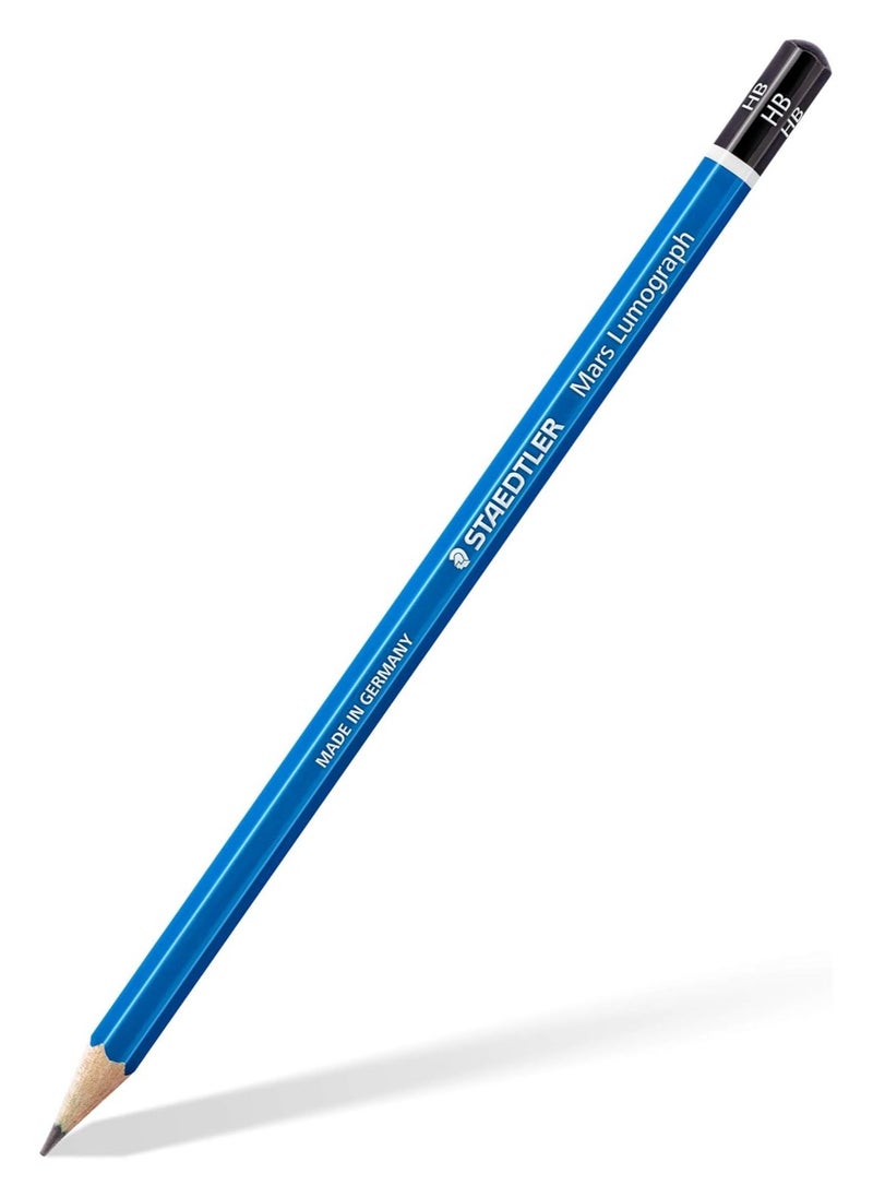 ستدلر قلم رسم STAEDTLER Mars Limited Lumograph 100-HB عبوة من 12 قطعة  - Image 4