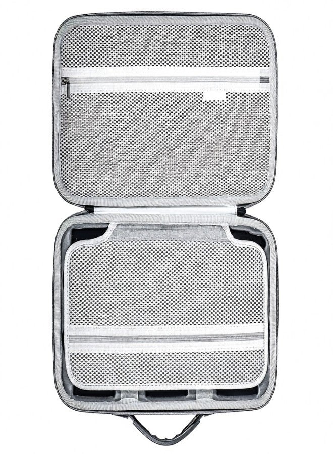 ستارت آر سي حقيبة حمل وتخزين محمولة لكاميرا رياضية، حقيبة واقية مقاومة للصدمات مزودة بحزام كتف، متوافقة مع كاميرا Insta360 X4 وملحقاتها - Image 5