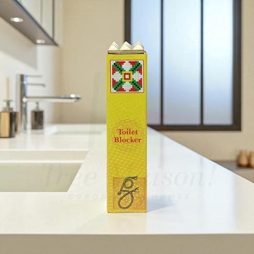 TREE MAISON CORONATING HOMES Vastu Toilet Blocker Set - 2 | Toilet Negative Energy Blocker | Vastu Entrance Blocker | Size- 4 Inches Approx | Vastu Door Blocker |Vastu Entry Blocker for All Direction - Image 3