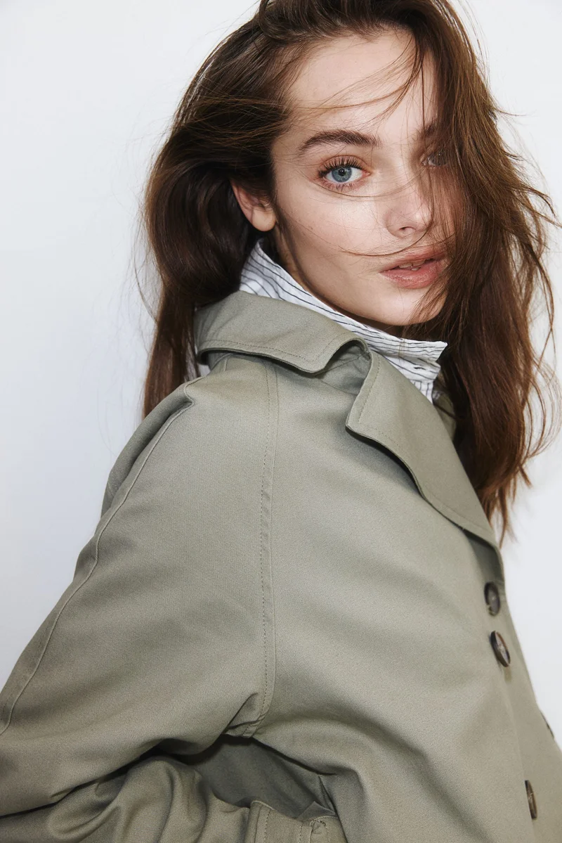 H&M Short trench coat