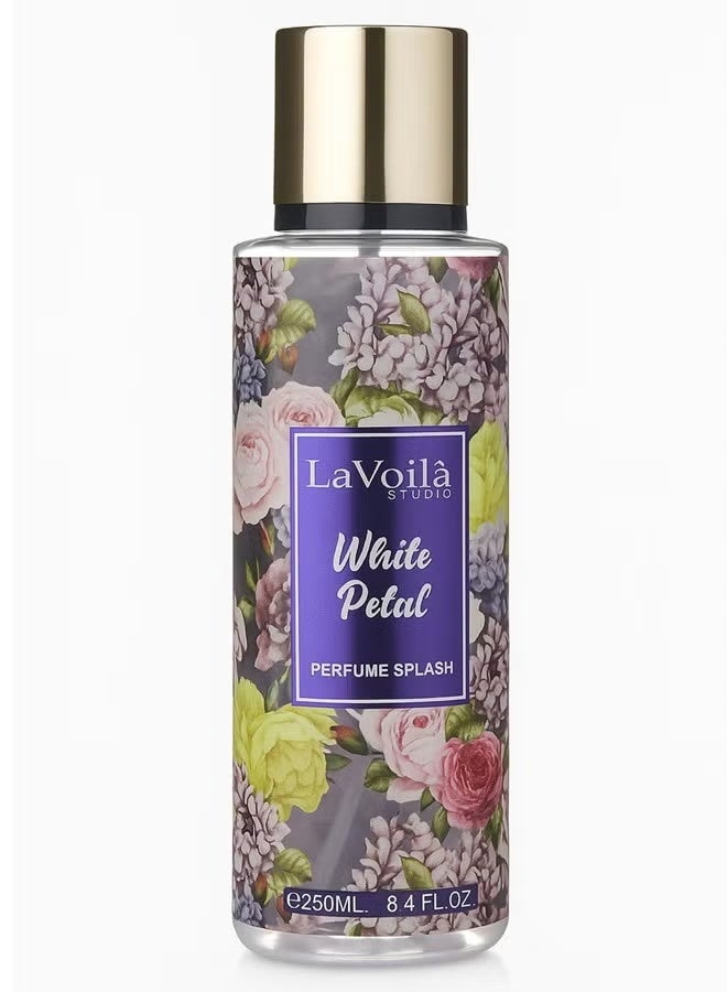 La Voila WHITE PETAL PERFUME SPLASH 250 ML - Image 1