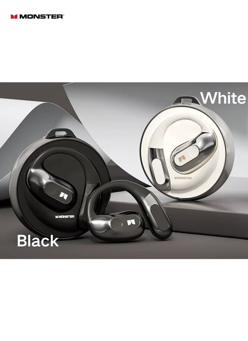 AC330 Bluetooth Earbuds – Open-Back Design, IPX5 Waterproof, 24-Hour Battery Life, Noise-Canceling, Low Latency for Sports and Outdoor Activities