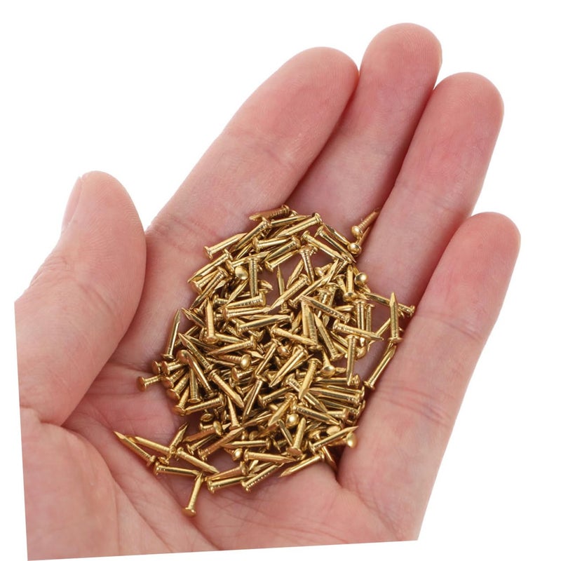 100pcs Copper Nails for Furniture Picture Frame Hanging Hardware Carpentry Projects - Image 5