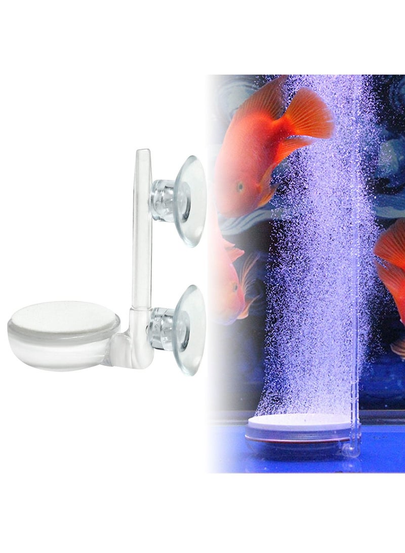 Y&D Aquarium Air Stone Fish Tank Nano Bubble Kit with Control Valve Quiet Super-High Dissolved Oxygen Diffuser Makes Super Tiny Bubbles for and Hydroponic - Image 1