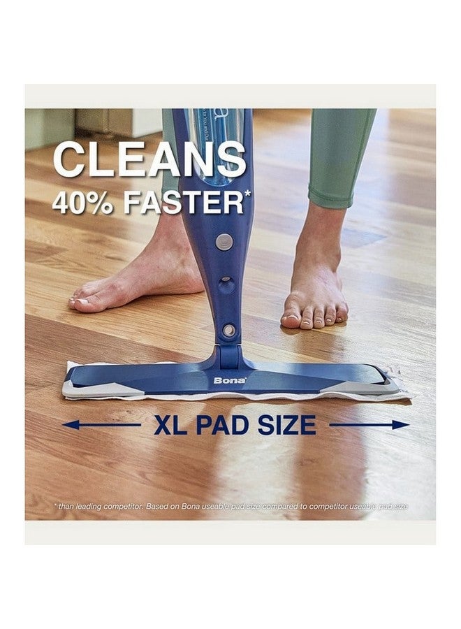 BONA 10-Piece Heavy Duty Disposable Cleaning Pads for Multi-Surface Floors White 42 x 12 cm AX0003640 - Image 5