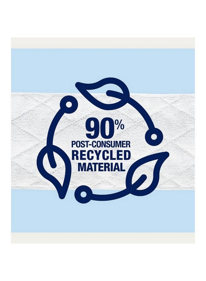 BONA 10-Piece Heavy Duty Disposable Cleaning Pads for Multi-Surface Floors White 42 x 12 cm AX0003640 - Image 3