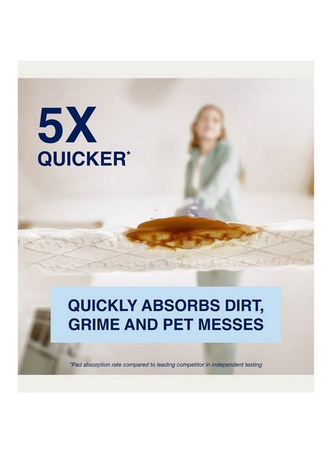 BONA 10-Piece Heavy Duty Disposable Cleaning Pads for Multi-Surface Floors White 42 x 12 cm AX0003640 - Image 2