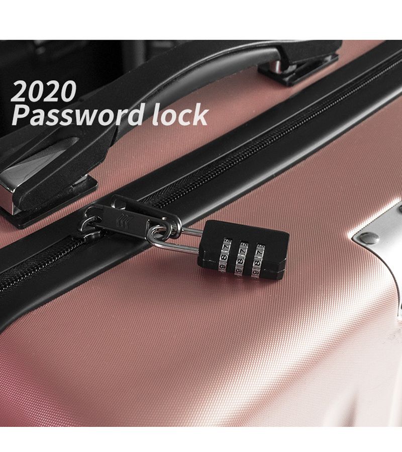 Blue 4pcs Anti Theft Luggage Lock With 3 Digit Combination For Suitcases And Backpacks - Image 3