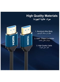 MOWSIL 4K HDMI Cable 2.0 10Mtr, 4K@60Hz HDMI 2.0 18Gbps High-Speed HDMI to HDMI Video Ultra HD 4K HDMI Compatible with MacBook Pro TV Switch Xbox PS5 PC Laptop  - Image 3