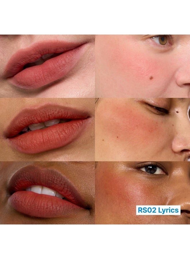 fwee Blurry Pudding Pot - Airbrushed Blush & Lip in Lyrics (Rose Brown) - Image 2