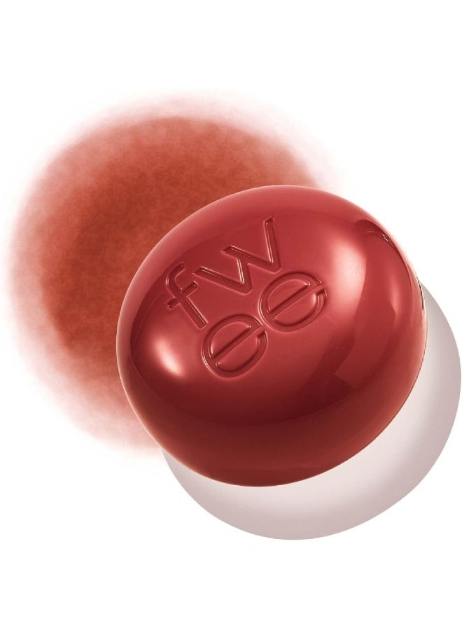 fwee Blurry Pudding Pot - Airbrushed Blush & Lip in Lyrics (Rose Brown) - Image 1