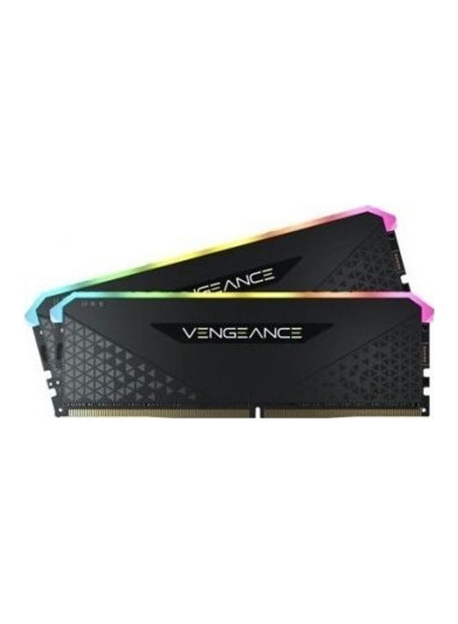 CORSAIR Vengeance RGB RS 32GB (2 x 16GB) DDR4 Desktop Memory, DRAM, 3600MHz, C18 Memory Kit | CMG32GX4M2D3600C18 Black - Image 3