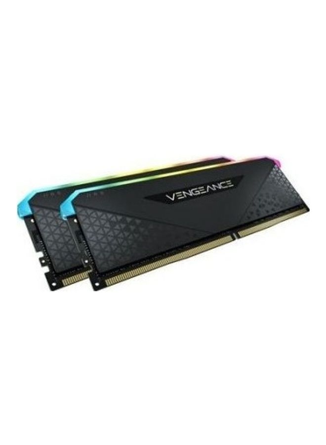 CORSAIR Vengeance RGB RS 32GB (2 x 16GB) DDR4 Desktop Memory, DRAM, 3600MHz, C18 Memory Kit | CMG32GX4M2D3600C18 Black - Image 2