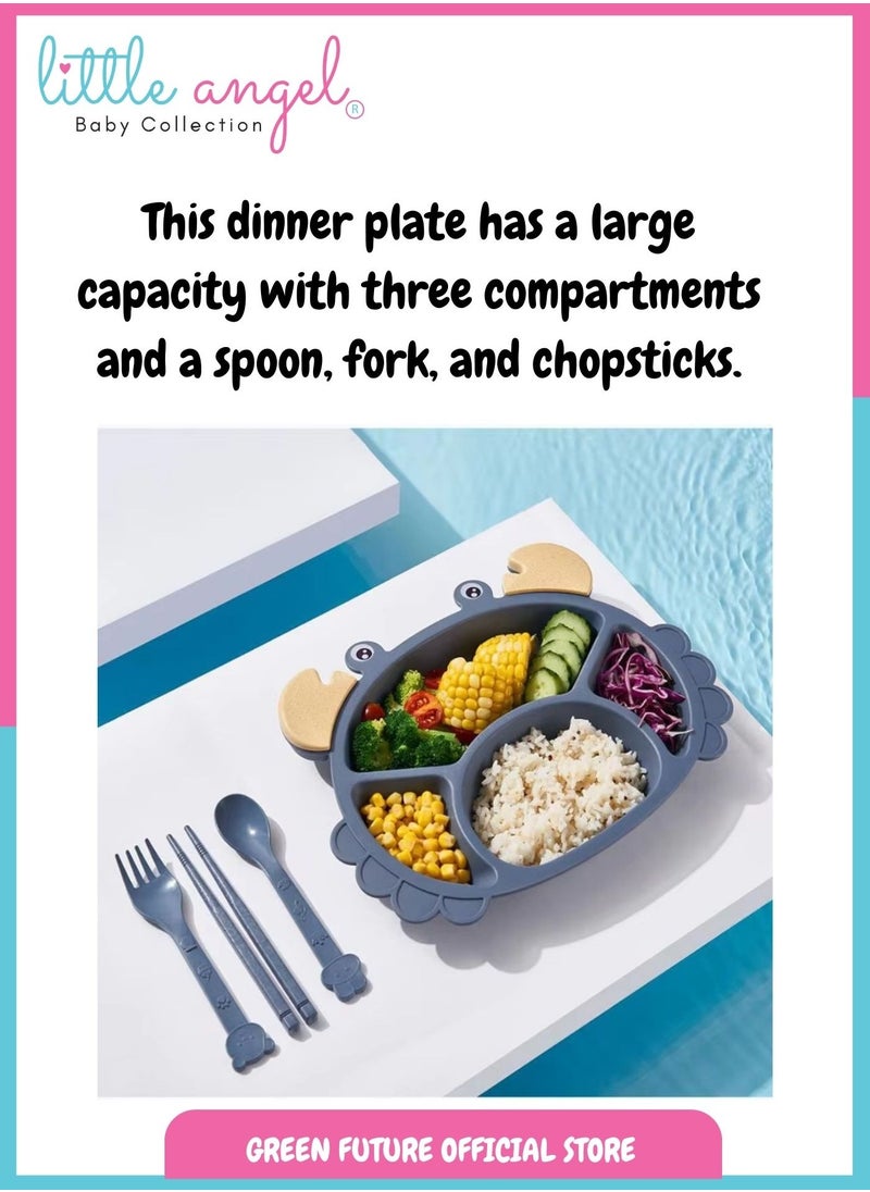 Children Dinner Compartment Plate Set - Pink - pzsku/Z38A6D32E79F5EB3BBE47Z/45/_/1727434365/17db2fb4-f5b3-4c9d-83fb-a72bedf8d67d