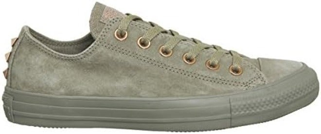 Converse Women's Chuck Taylor All Star Dainty Low Top Sneaker - Charcoal - Image 2