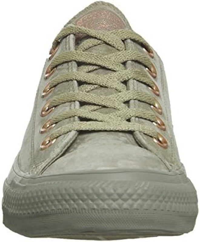 Converse Women's Chuck Taylor All Star Dainty Low Top Sneaker - Charcoal - Image 3