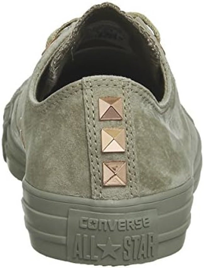Converse Women's Chuck Taylor All Star Dainty Low Top Sneaker - Charcoal - Image 4