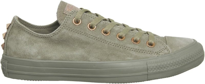 Converse Women's Chuck Taylor All Star Dainty Low Top Sneaker - Charcoal - Image 1