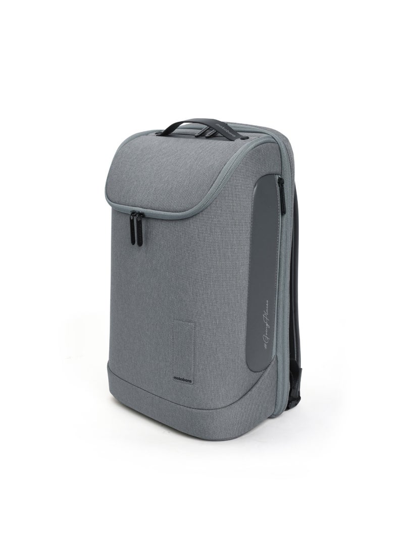 Mokobara MOKOBARA The Transit Backpack - 20L Capacity, Premium Water-Resistant Polyester Material | Seize The Grey, Grey - Image 1