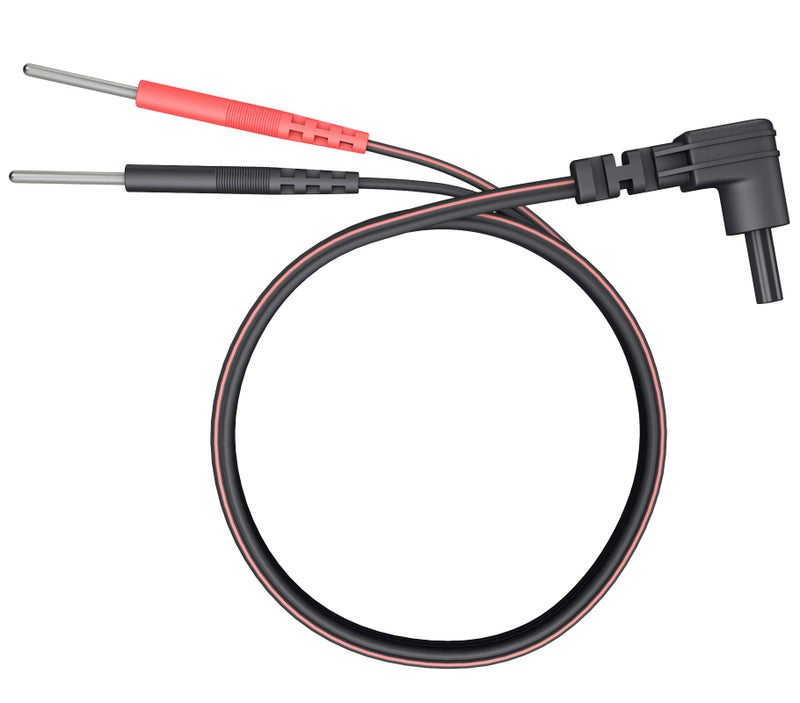 iStim 45" Lead Wires Replacement for TENS/EMS/IF Electrodes Units Pads /âˆ…2mm pin Cable connectors (2 Pieces)