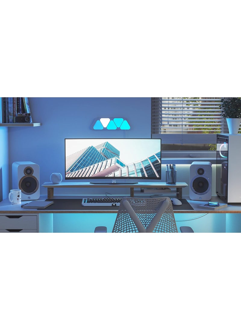 Nanoleaf Nanoleaf Shapes ,Triangles Mini | STK - White | 5 Pack | EU/UK(Polypropylene)  - Image 3