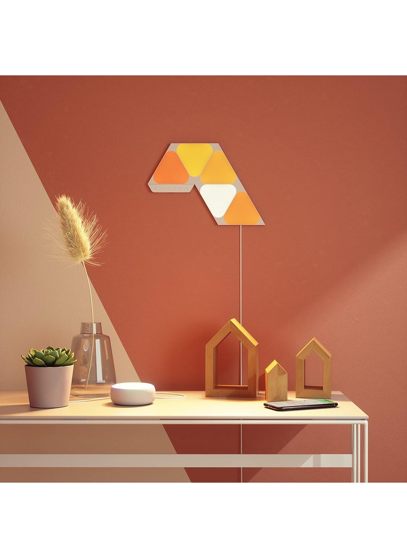 Nanoleaf Nanoleaf Shapes ,Triangles Mini | STK - White | 5 Pack | EU/UK(Polypropylene)  - Image 5