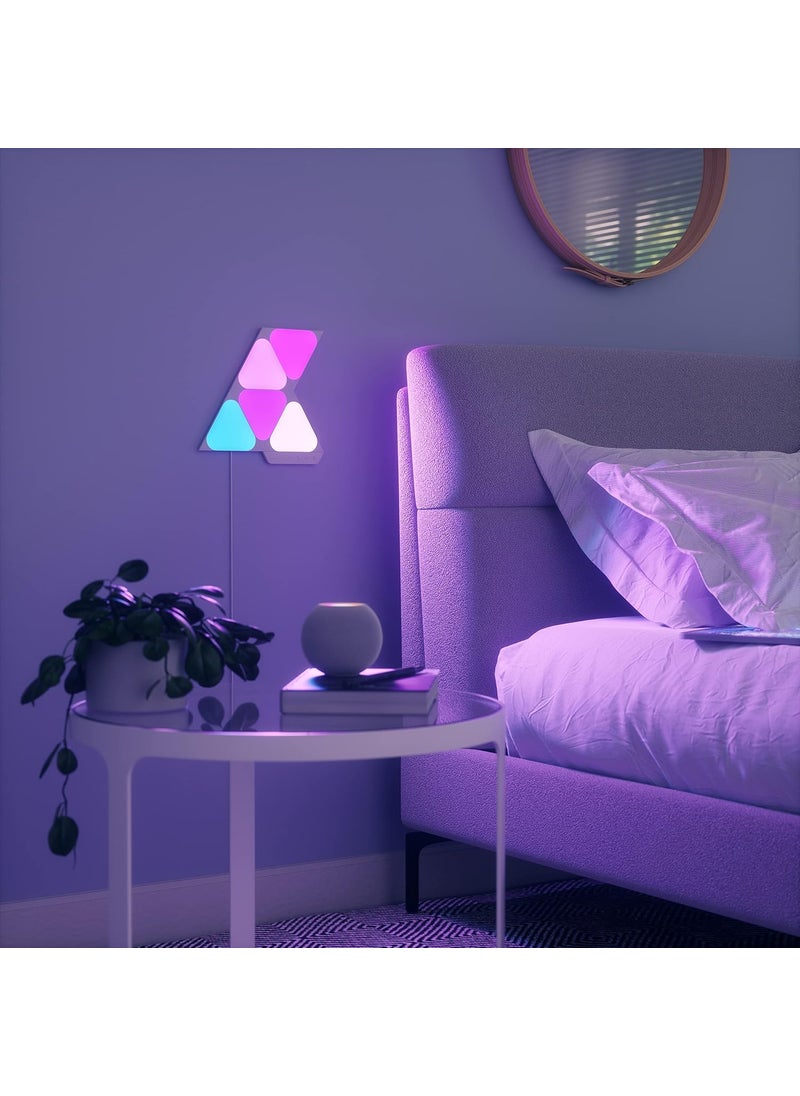 Nanoleaf Nanoleaf Shapes ,Triangles Mini | STK - White | 5 Pack | EU/UK(Polypropylene)  - Image 4
