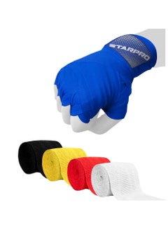Starpro Boxing Hand Wraps Carbon Woven Cotton Bandages 2.55m 3.5m 4.5m Boxing Wraps For Men Women Kids for Training Sparring Fitness & Martial Arts  - Image 1