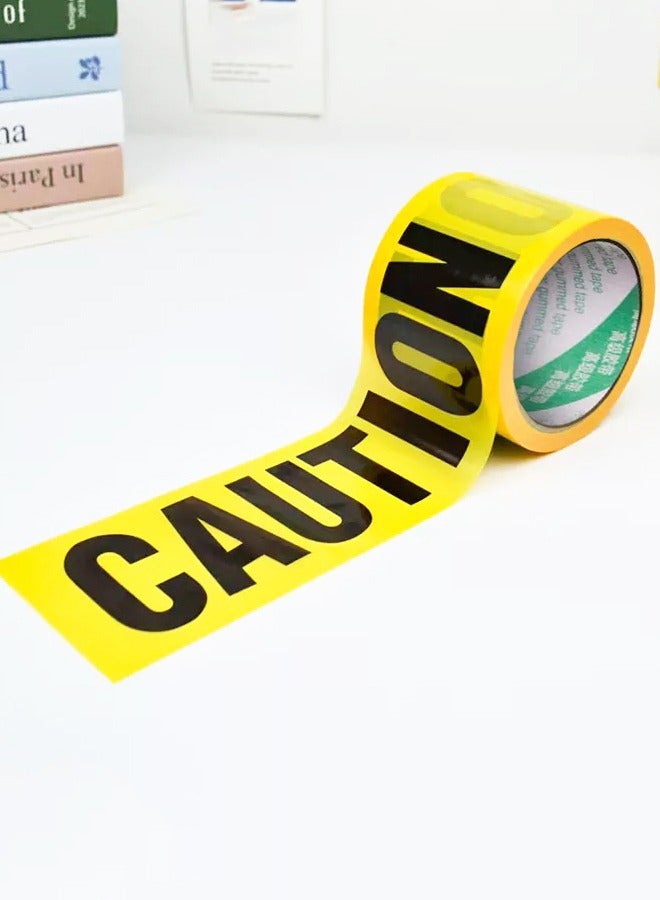 Warning Tape Self-Adhesive - Caution Packaging Tape Anti Slip Sticker Self Adhesive Masking Tape Safety Strip for Marking Floors Walls Step Floor Tape 5CM*50M - Image 4