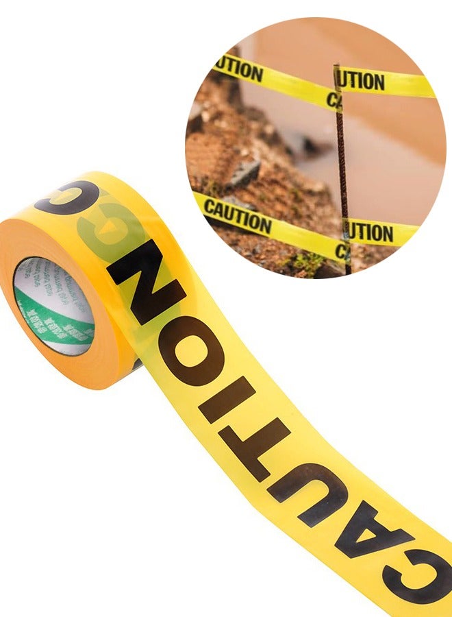 Warning Tape Self-Adhesive - Caution Packaging Tape Anti Slip Sticker Self Adhesive Masking Tape Safety Strip for Marking Floors Walls Step Floor Tape 5CM*50M - Image 2