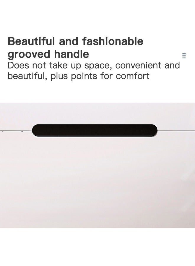 Sharpdo طاولة سرير جانبية فاخرة خفيفة على الطراز الأوروبي مع أدراج 40*40*45 سم - Image 5