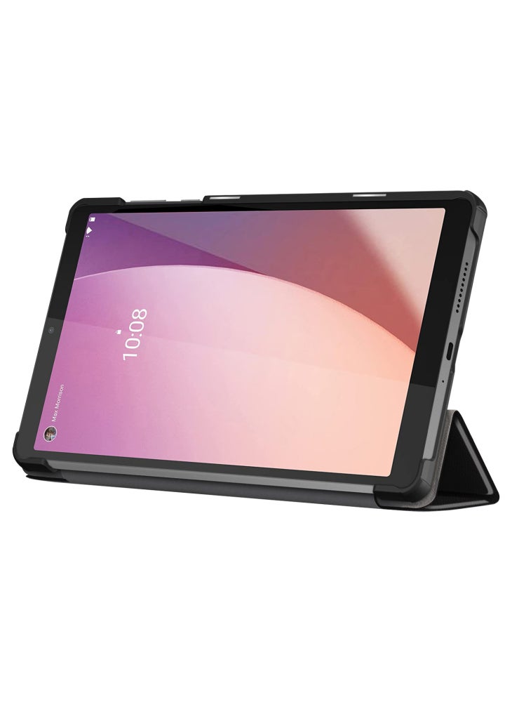 غطاء جلدي ثلاثي الطي من البولي يوريثان لجهاز Lenovo Tab M8 (الجيل الرابع) 2024 TB-301XU/M8 (الجيل الرابع) 2023 TB-300FU - Image 2