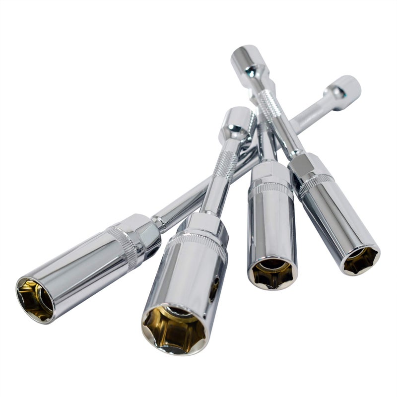 Astro Pneumatic Tool مجموعة مفاتيح توصيل شمعات الإشعال المغناطيسية العالمية من أسترو تولز 94404 - 9/16"، 14 مم، 5/8"، 16 مم و 13/16" - Image 5