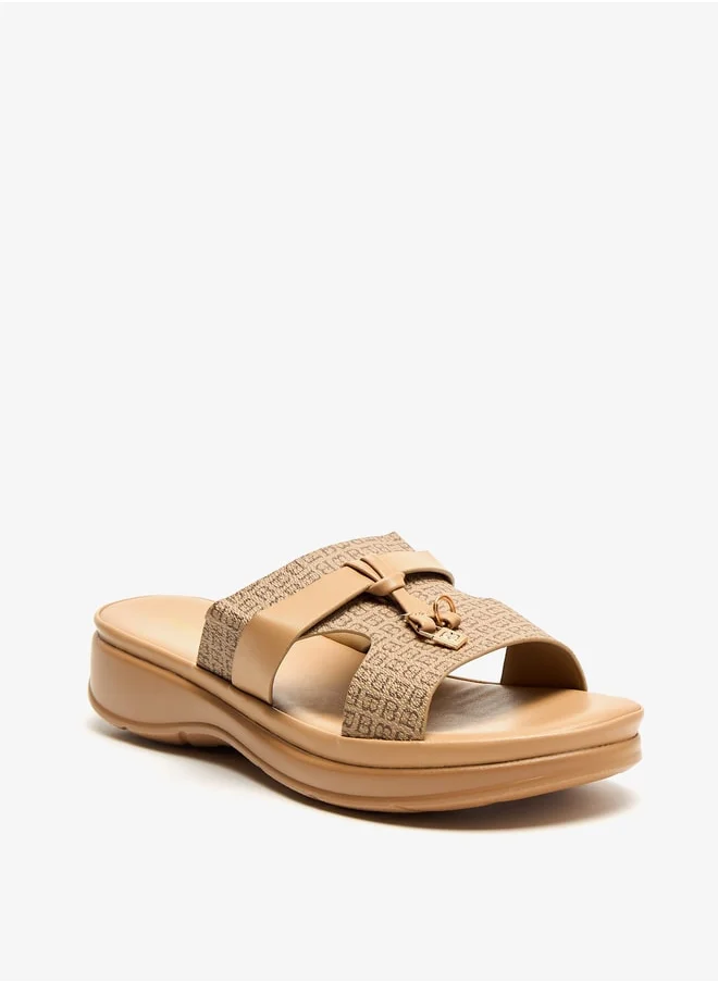 فلورا بيلا من شو إكسبرس Solid Slip-On Sandals
