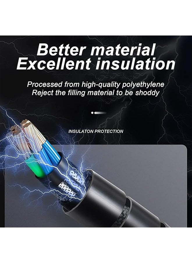 X spring Spiral Wrap Cable 5M Cuttable Flexible Cable Tidy Tube Anti Bite Cable Organizer Network Cable Protection Cover Cord Protector Cable Organizer For Office Computer Tv Cinema  - Image 5