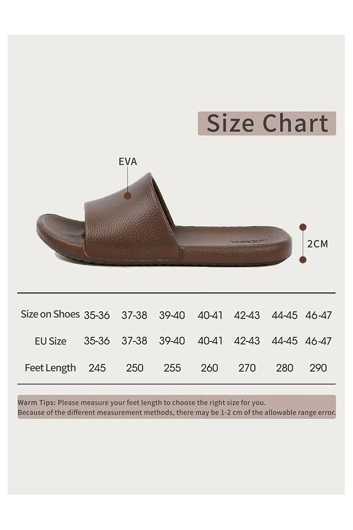 YORGOU Big Size Bathroom Slipper For Men and Women Non-Slip Quick Drying Shower Comfortable Slide - Image 2