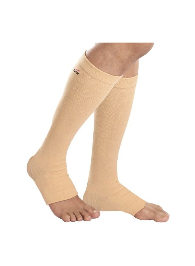 Tynor Compression Stocking Below Knee Classic (Pair) I16 - Image 1