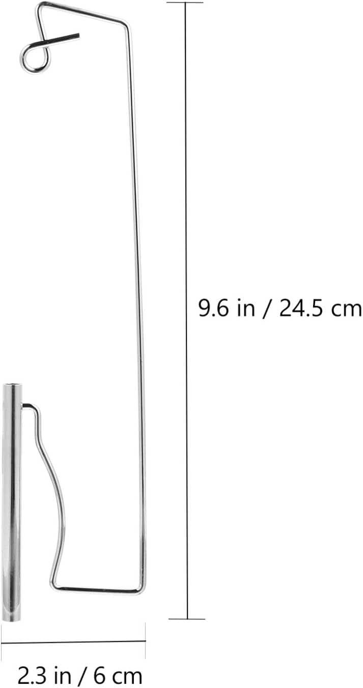 EXCEART Metal Embroidery Stand Adjustable Spool Holder Universal Full Metal Single Cone and Spool Thread Rack Sewing Quilting Thread Holder - Image 2