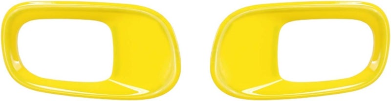DEMULAX Yellow ABS Car Fog Light Cover for Jeep Renegade - Image 1