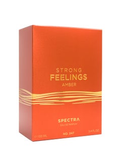 Spectra 247 Strong Feelings Amber EDP Unisex Perfume - 100ml  - Image 3