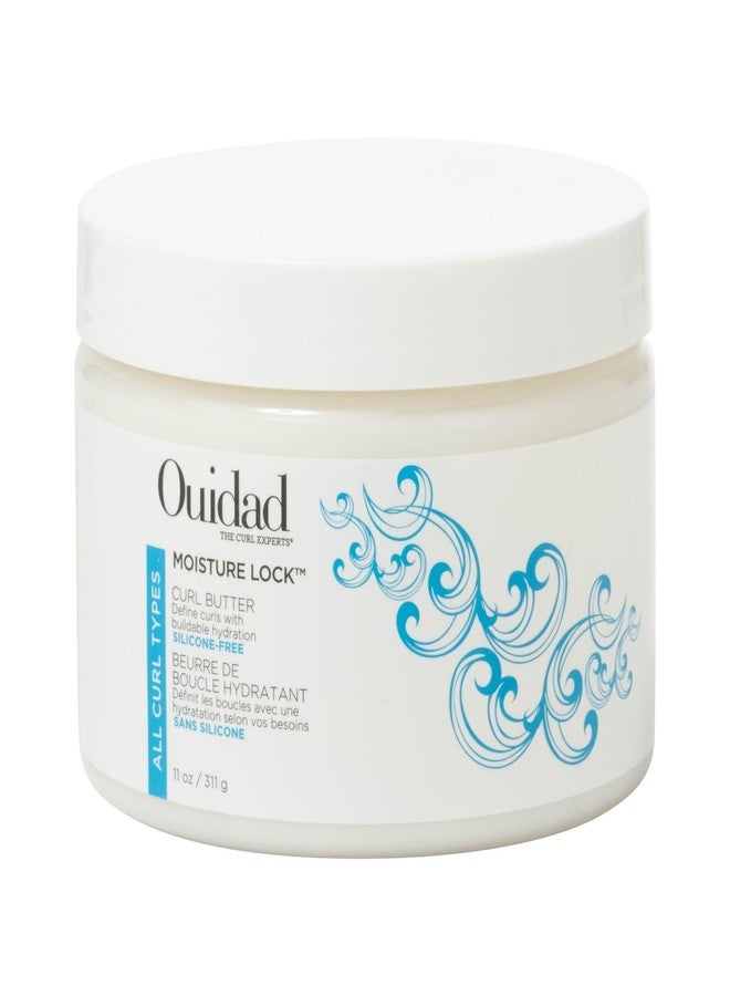 Ouidad Moisture Lock Curl Butter, 11 oz, Nourishing and Hydrating Cream with Mango Seed, Shea Butter & Avocado Oil, Hair Moisturizer & Definer, Conditions and Elongates Curls, All Curl Types - Image 1