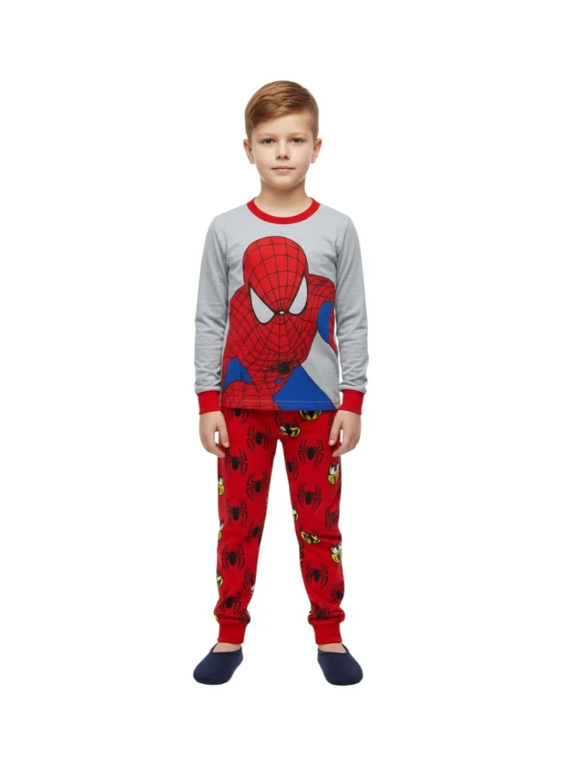 Bidani Boys' Masked Marvel Pajamas Set - Long Sleeve