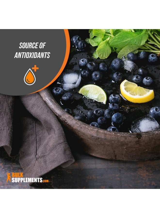 BULKSUPPLEMENTS.COM Blueberry Extract Powder Blueberry Extract For Baking Wild Blueberry Powder Antioxidants Supplement Anthocyanin Supplement Smoothie Powder (500 Grams 1.1 Lbs) - Image 5