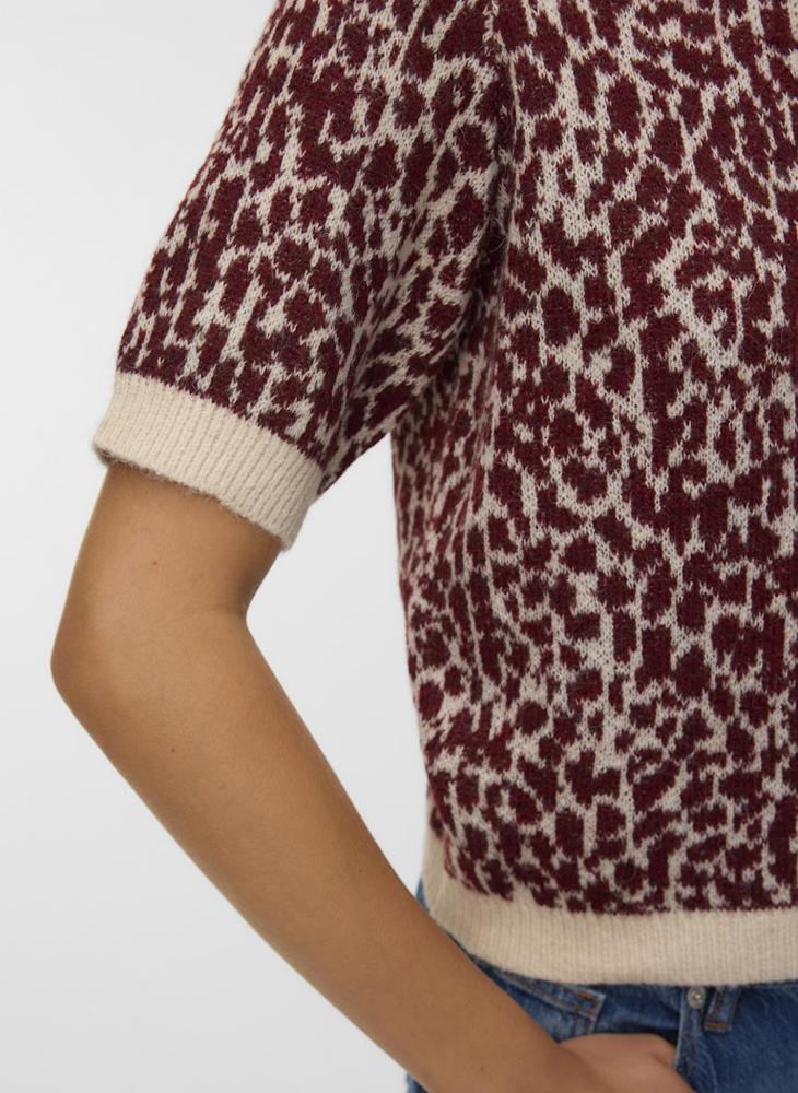 VERO MODA Vmwow Crew-Neck Pullover Sweater - Image 3