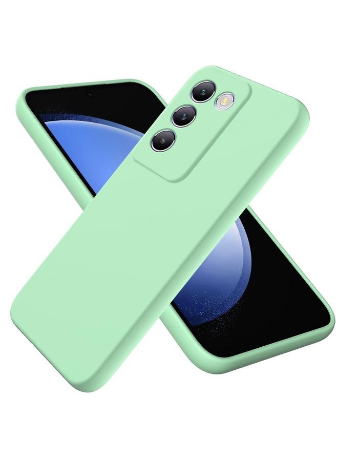 erorex Case For vivo Y100 IDN / T3 / Y200e Solid Color Liquid Silicone Dropproof Full Coverage Phone Case - Image 1