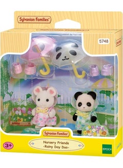 Sylvanian Families Kindergarten Friends Rainy Day Couple 