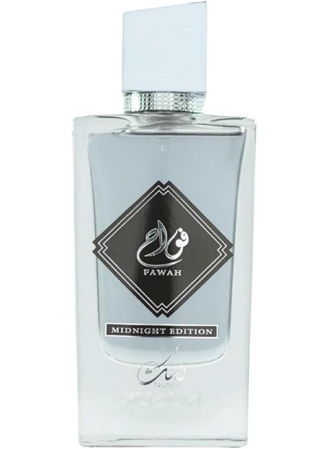 Nusuk Fawah Midnight For Men Eau De Parfum 80ML - Image 2