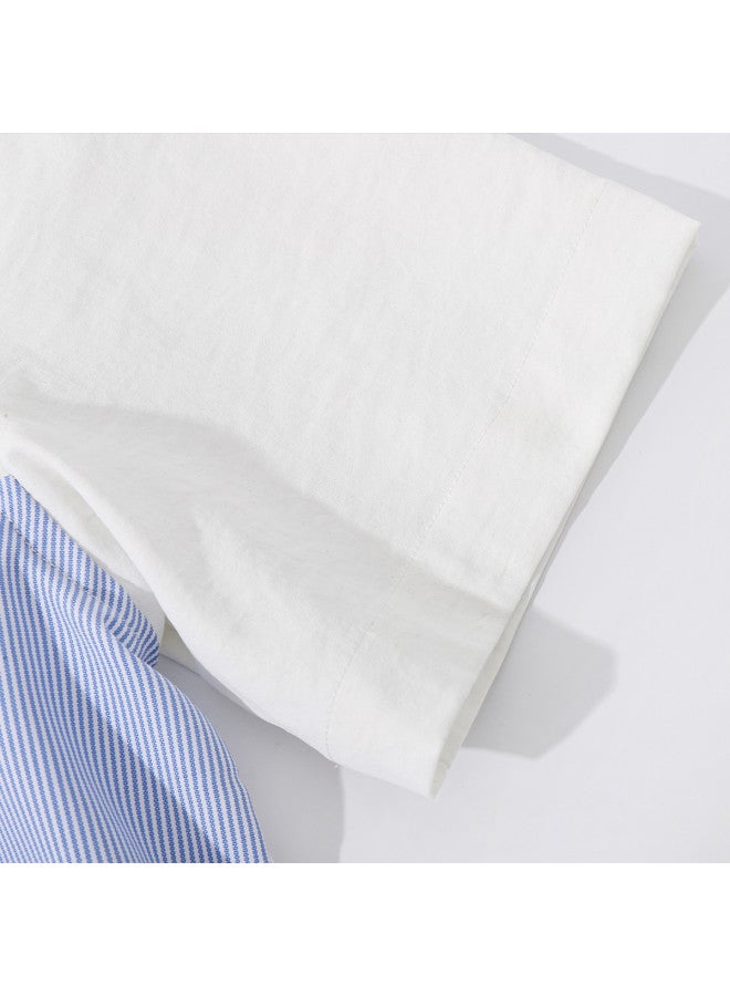 FOLUNSI Men's Summer Two-piece Business Casual Set - Light Luxury Loose Comfortable Pants And Shirt Outfit - Image 4